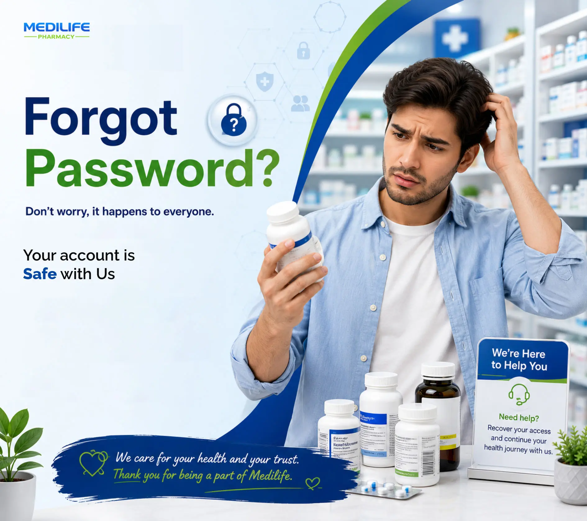 Forgot Password Page Image